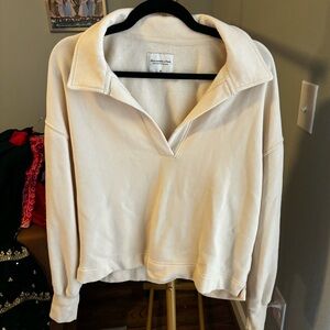 Abercrombie Collared Sweatshirt